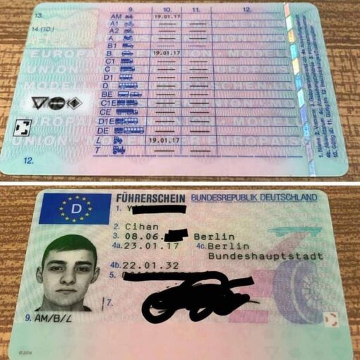 Buy Real German Driving License